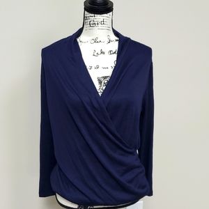 Navy Blue Blouse, Sweater